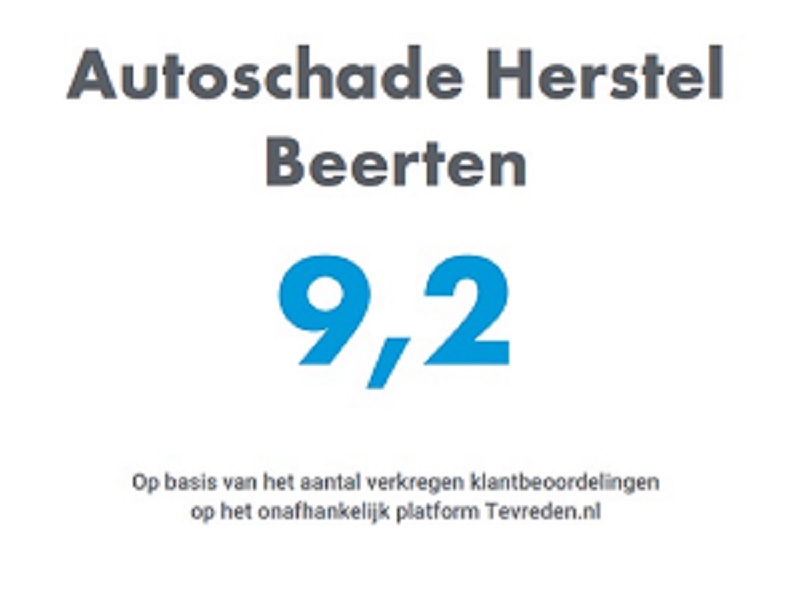 Klanttevredenheid Beerten Autoschade Service
